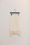 SWAYING/KNIT Pleated Skirt SW22SSB06 White